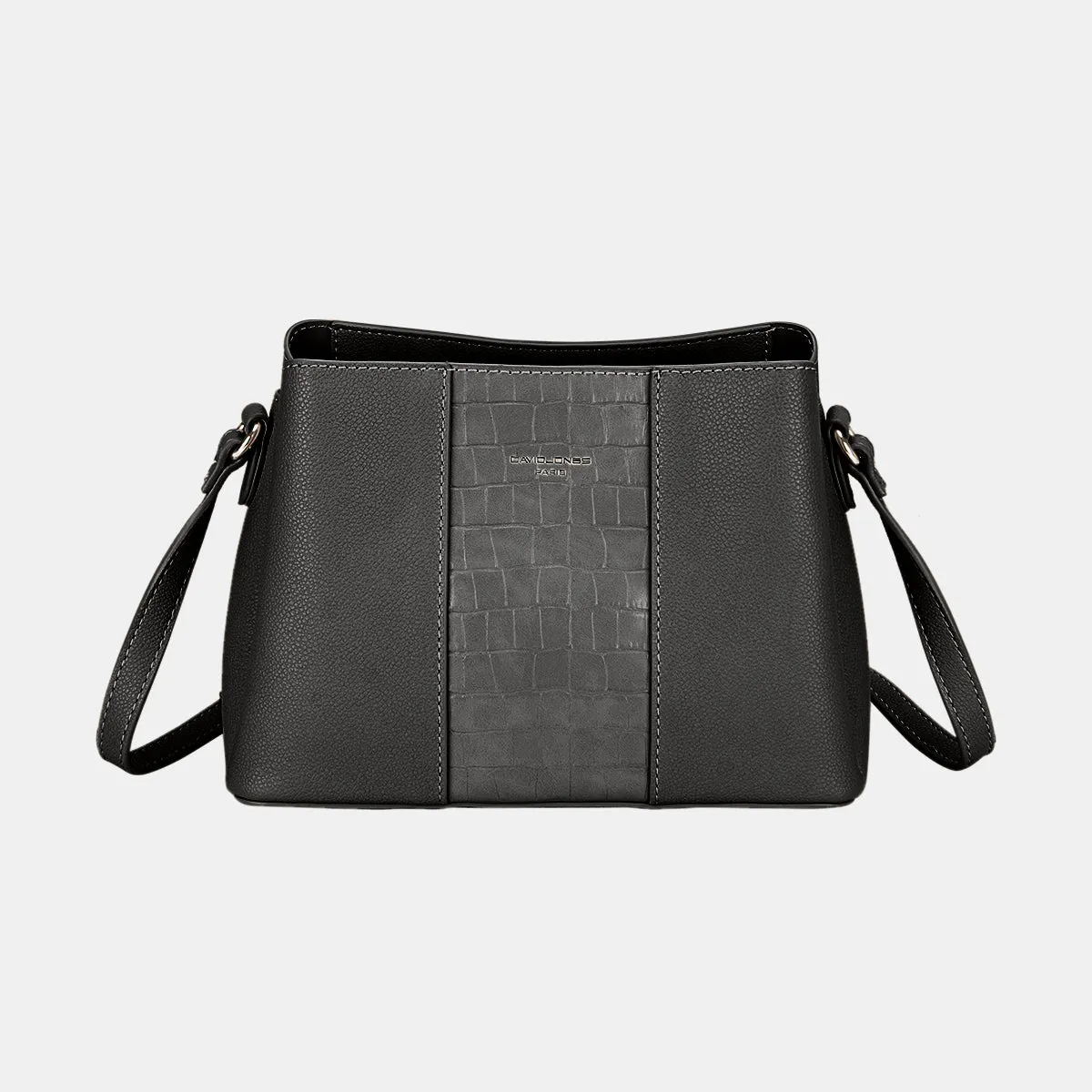 Blue Zone Planet |  David Jones PU Leather Crossbody Bag