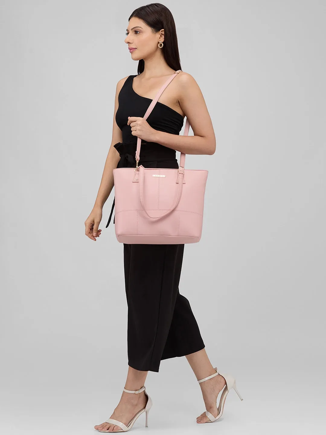 Caprese Blake Tote Medium Pink