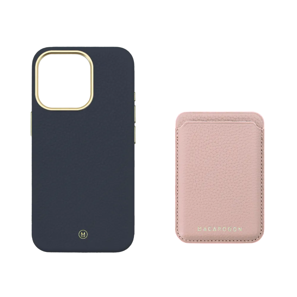 iPhone 13 Leather MagSafe Case with Leather MagSafe Wallet