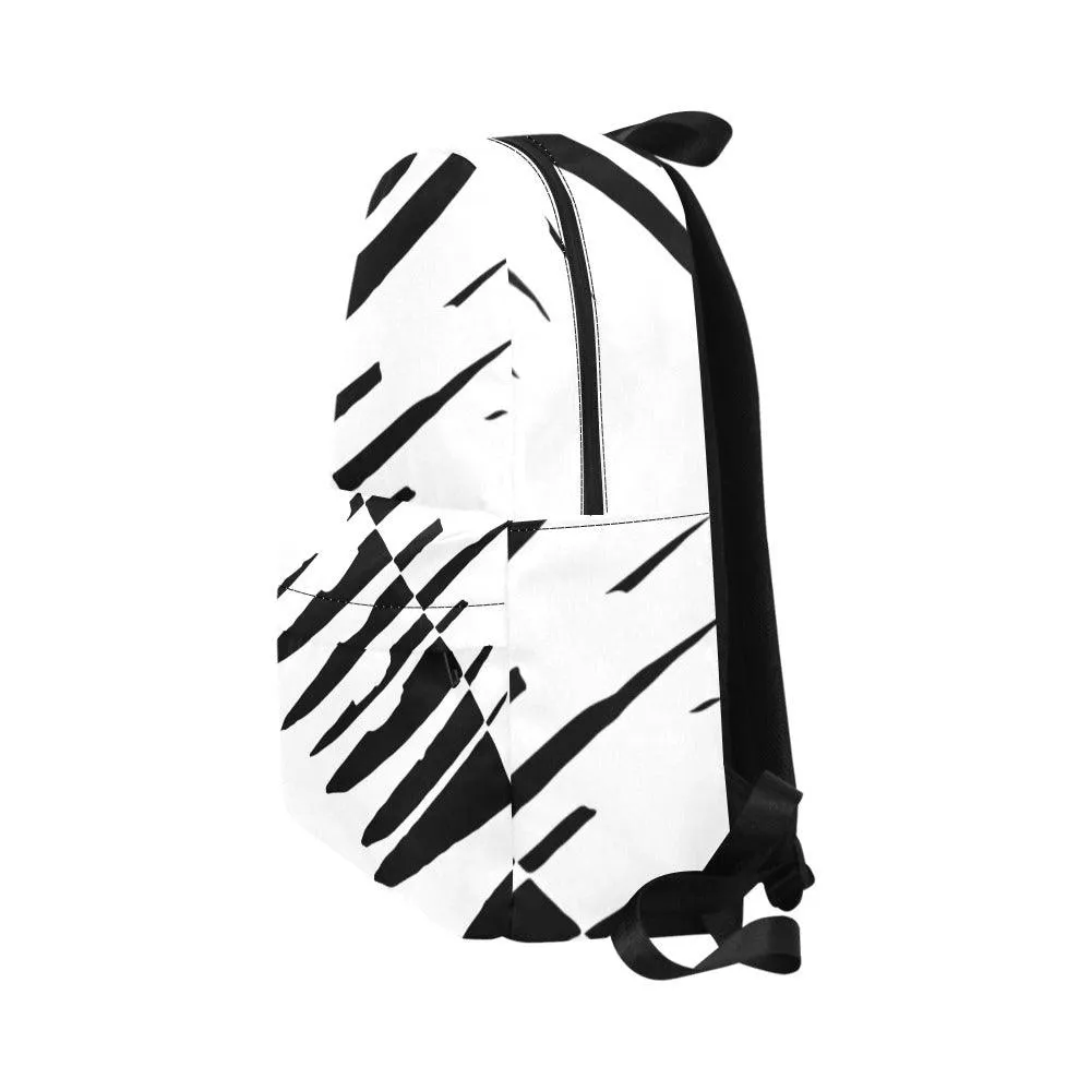 Miniaday Designs City Shadows Unisex Nylon Backpack by Ryan